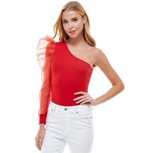 Red TCEC bodysuit